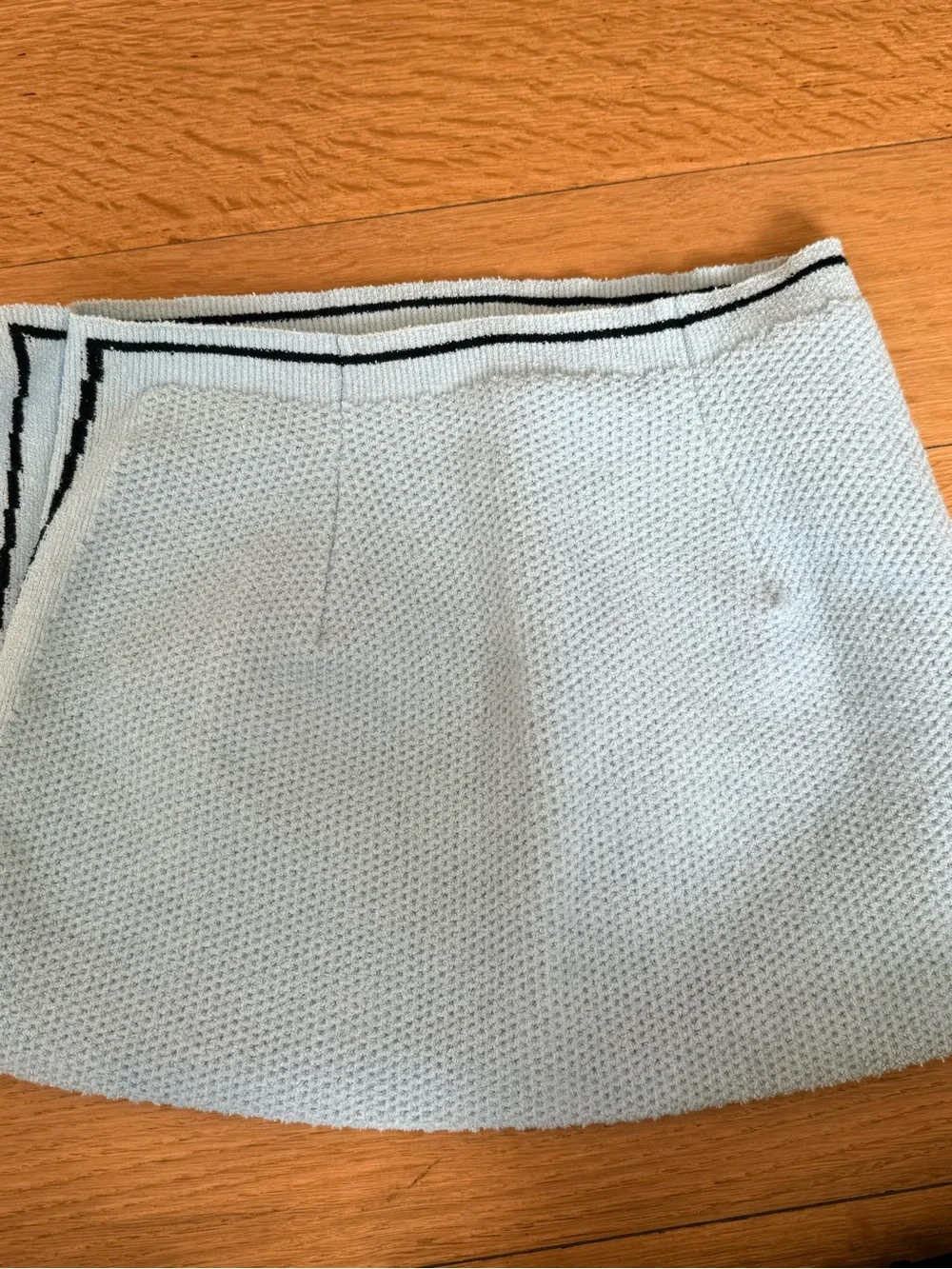 Jacquemus Sorbetto Blue Matching Skirt And Top Set